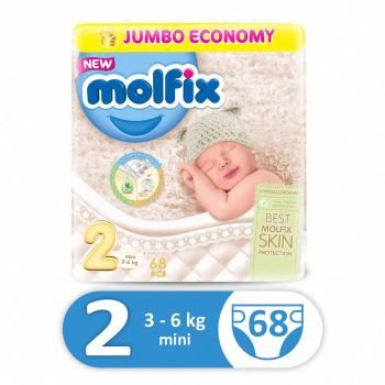 12% OFFMolfix 3D Jumbo Pack Mini Size 2 68Pcs Molfix 3D Jumbo Pack Mini Size 2 68Pcs